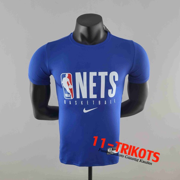 NBA T-Shirt Schwarz Blau #K000228