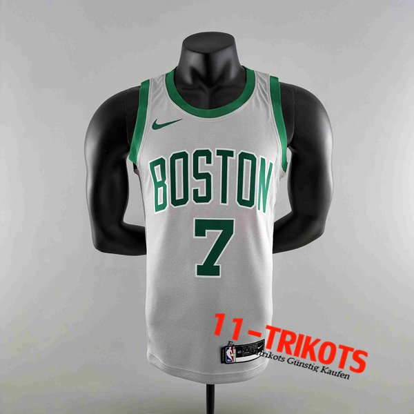 Boston Celtics (BROWN #7) Trikots Grau