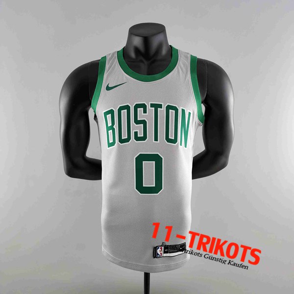 Boston Celtics (TATUM #0) Trikots Grau