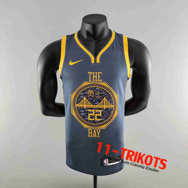 Golden State Warriors (WIGGINS #22) Trikots 2018 Grau