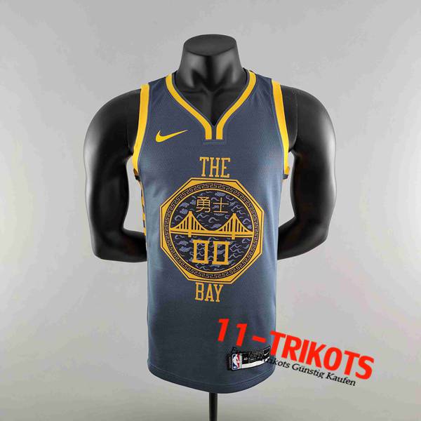 Golden State Warriors (KUMINGA #00) Trikots 2018 Grau