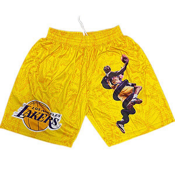 Shorts NBA Los Angeles Lakers Gelb