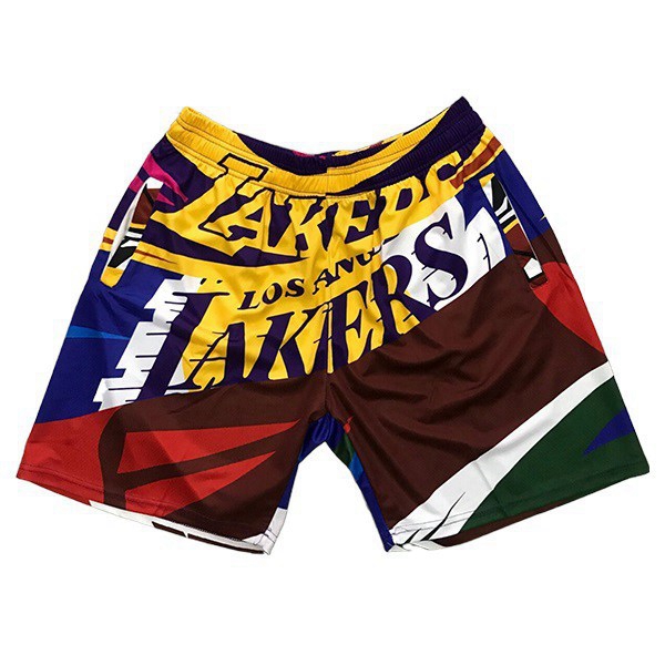 Shorts NBA Los Angeles Lakers Gelb