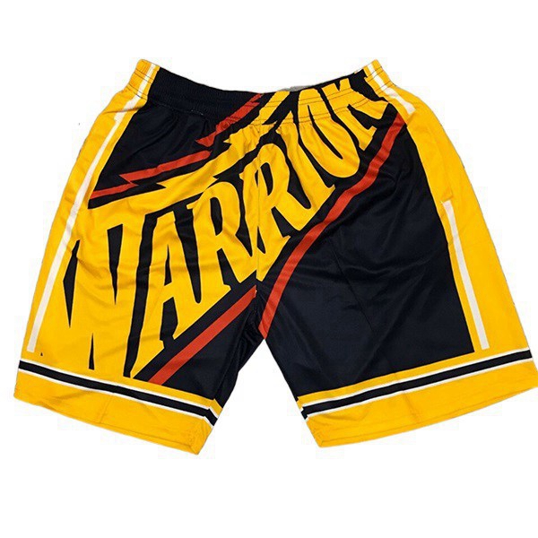 Shorts NBA Los Angeles Lakers Gelb/Schwarz