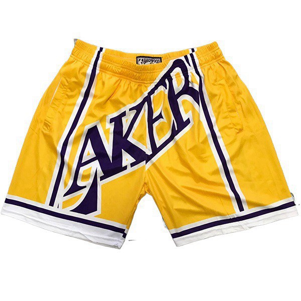 Shorts NBA Los Angeles Lakers Gelb