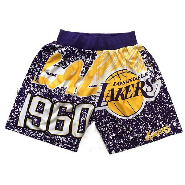 Shorts NBA Los Angeles Lakers lila