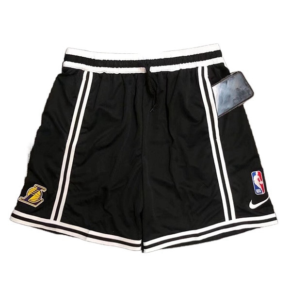 Shorts NBA Los Angeles Lakers Schwarz