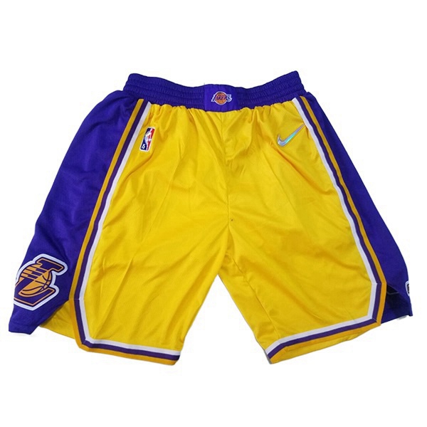 Shorts NBA Los Angeles Lakers Gelb