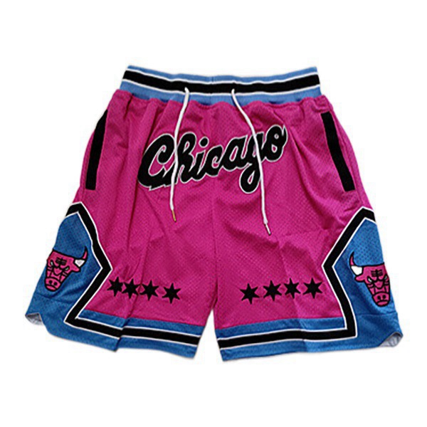 Shorts NBA Chicago Bulls Rosa