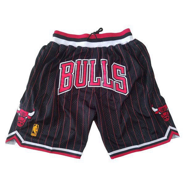 Shorts NBA Chicago Bulls Schwarz