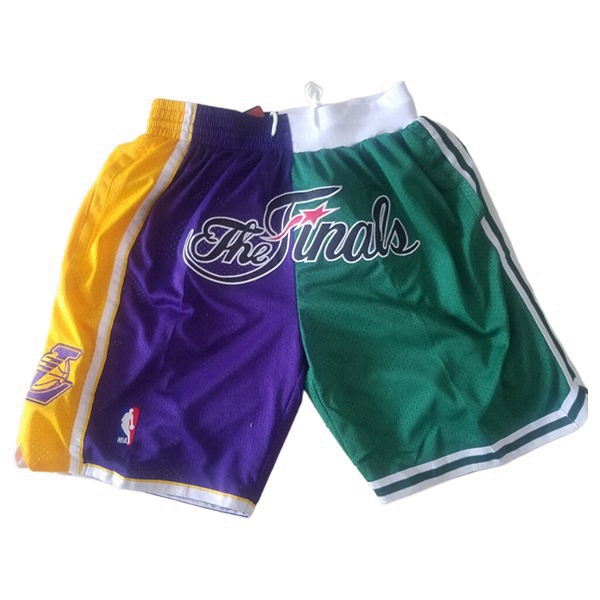 Shorts NBA Chicago Bulls lila/Grün