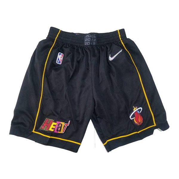 Shorts NBA Miami Heat Schwarz