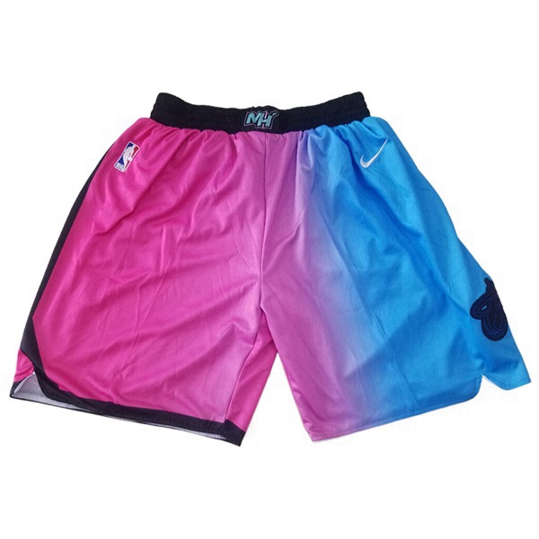 Shorts NBA Miami Heat Rosa/Blau