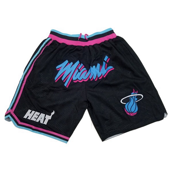 Shorts NBA Miami Heat Schwarz