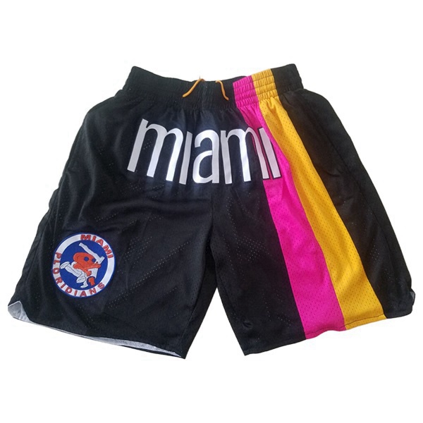 Shorts NBA Miami Heat Schwarz