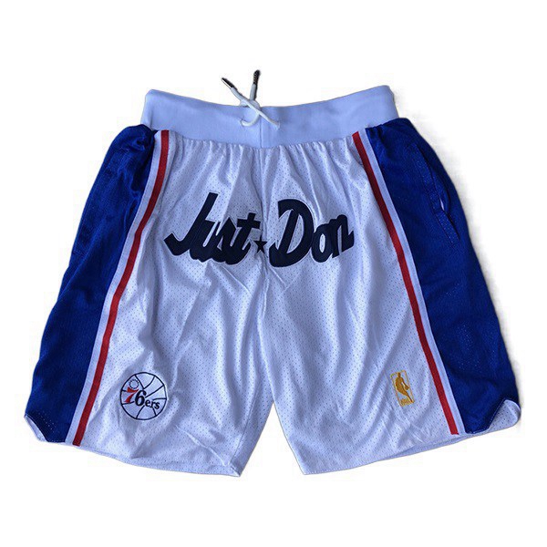 Shorts NBA Philadelphia 76ers Weiß