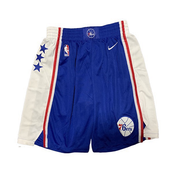 Shorts NBA Philadelphia 76ers Blau