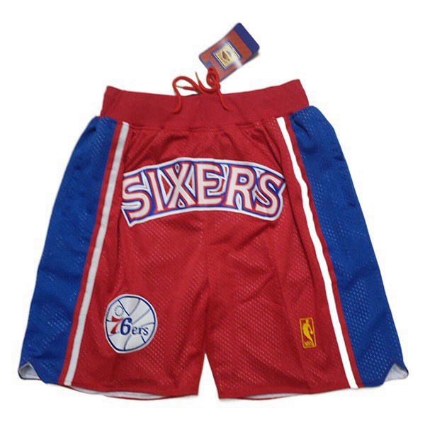 Shorts NBA Philadelphia 76ers Rot