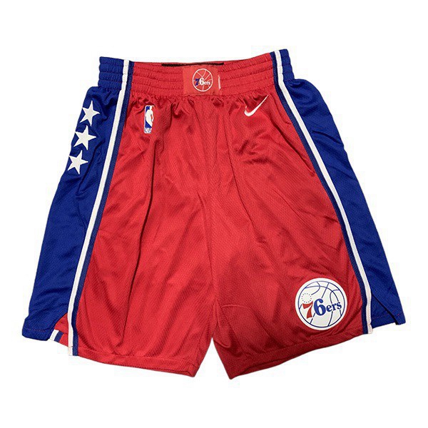 Shorts NBA Philadelphia 76ers Rot