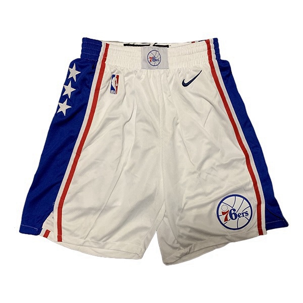 Shorts NBA Philadelphia 76ers Weiß