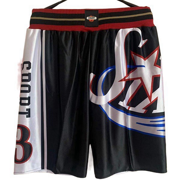 Shorts NBA Philadelphia 76ers Schwarz