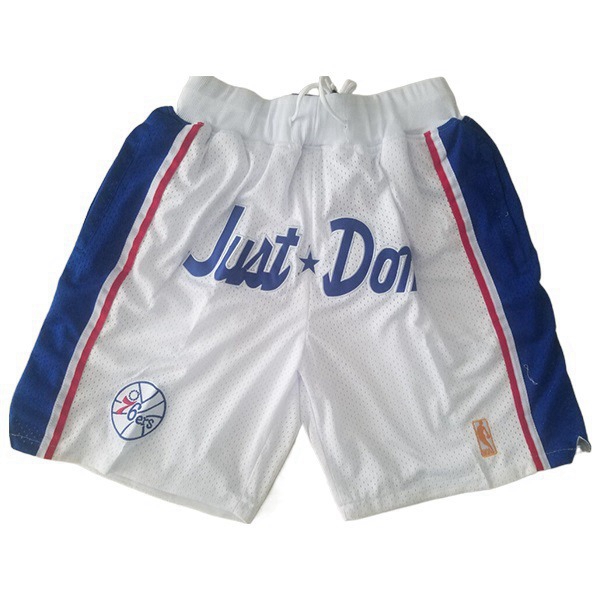 Shorts NBA Philadelphia 76ers Weiß