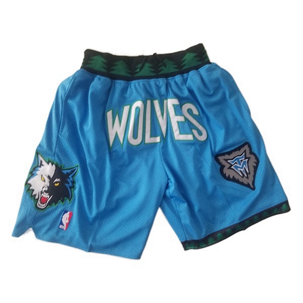 Shorts NBA Minnesota Timberwolves Blau