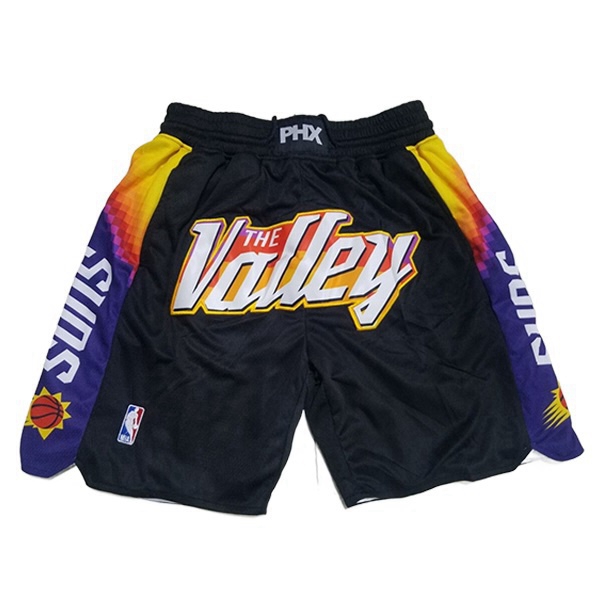 Shorts NBA Phoenix Suns Schwarz