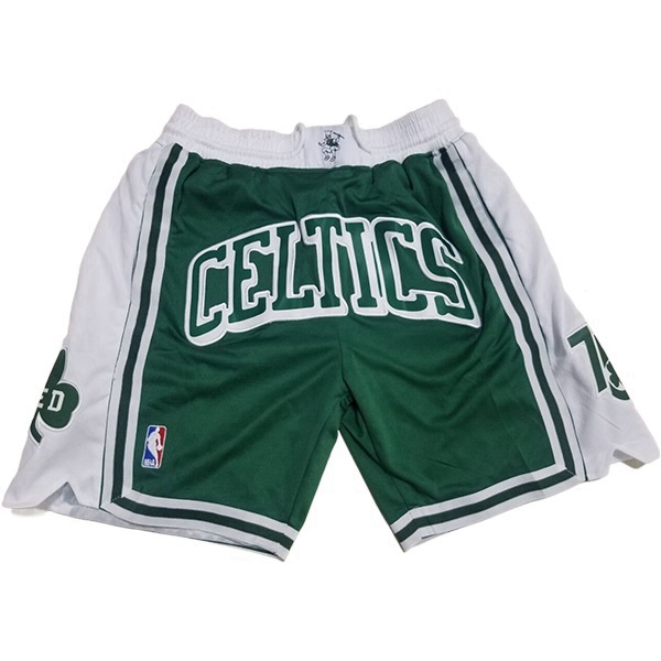 Shorts NBA Boston Celtics Grün