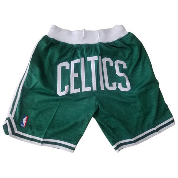 Shorts NBA Boston Celtics Grün