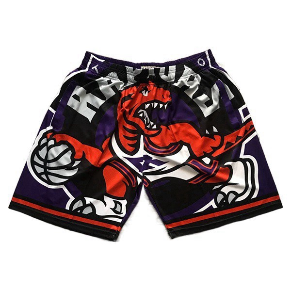 Shorts NBA Toronto Raptors lila