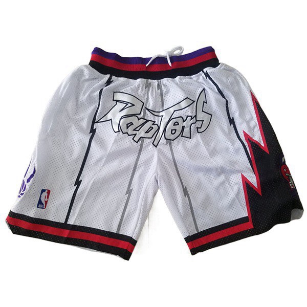 Shorts NBA Toronto Raptors Weiß