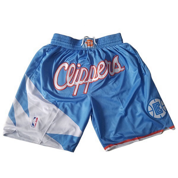 Shorts NBA Los Angeles Clippers Hellblau