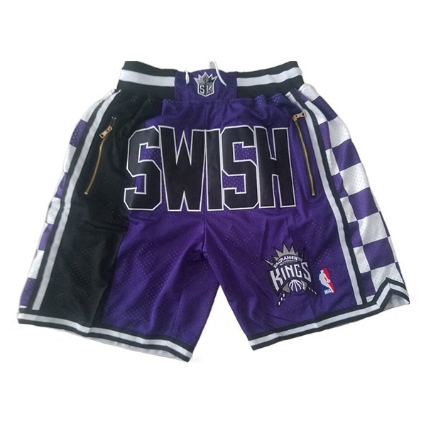 Shorts NBA Sacramento Kings lila