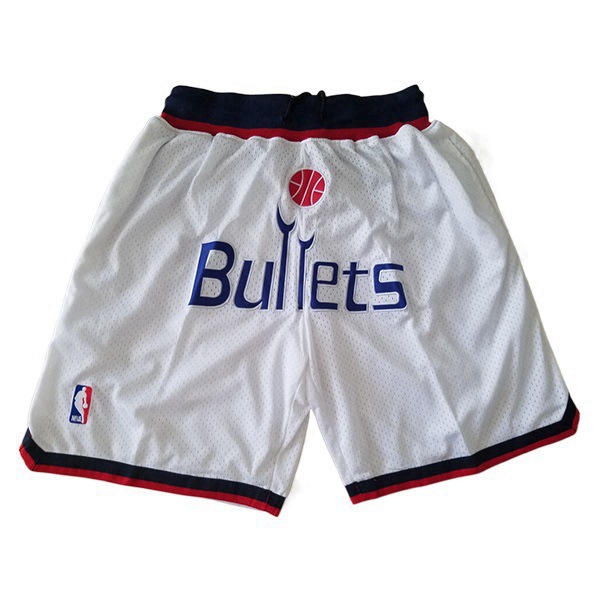 Shorts NBA Washington Wizards Weiß