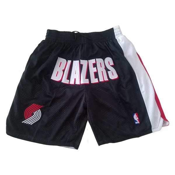 Shorts NBA Portland Trail Blazers Schwarz
