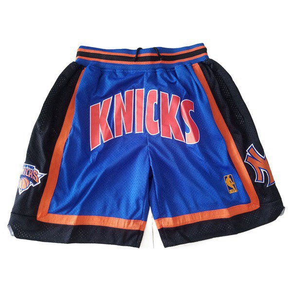 Shorts NBA New York Knicks Blau