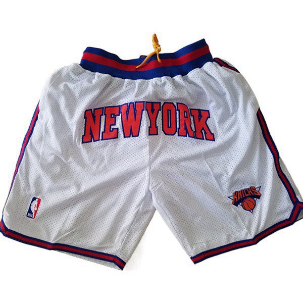 Shorts NBA New York Knicks Weiß