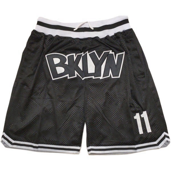 Shorts NBA Brooklyn Nets Schwarz