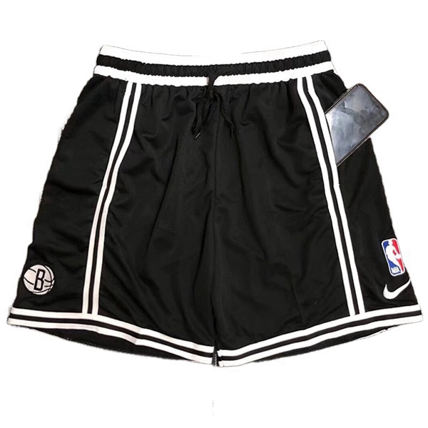 Shorts NBA Brooklyn Nets Schwarz