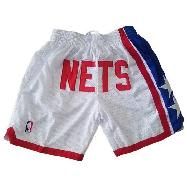 Shorts NBA Brooklyn Nets Weiß