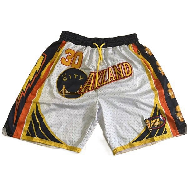 Shorts NBA Golden State Warriors Weiß