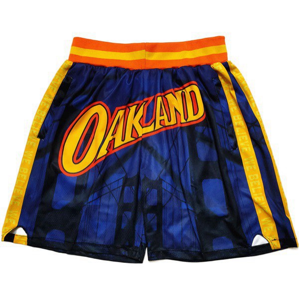 Shorts NBA Golden State Warriors Blau