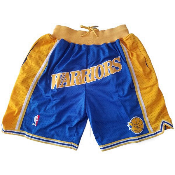 Shorts NBA Golden State Warriors Blau