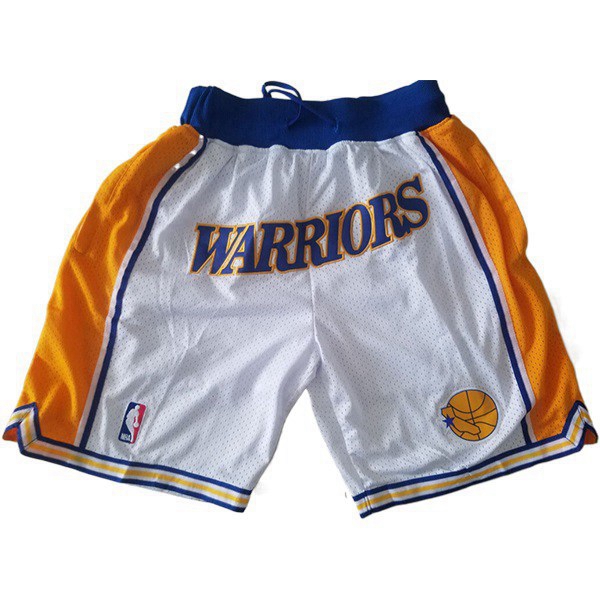 Shorts NBA Golden State Warriors Weiß