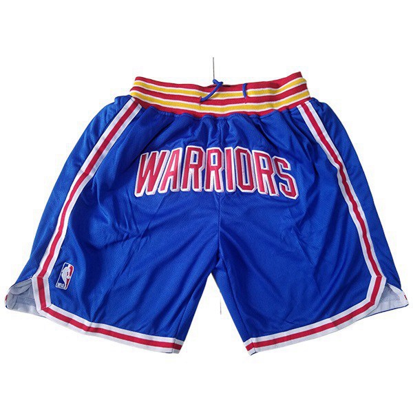 Shorts NBA Golden State Warriors Blau