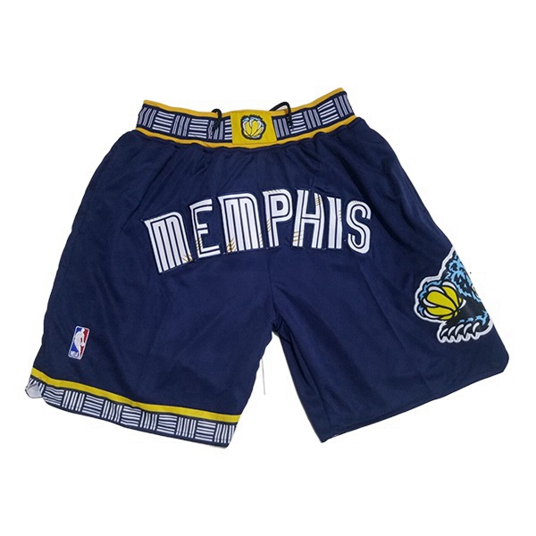 Shorts NBA Memphis Grizzlies Navy blau