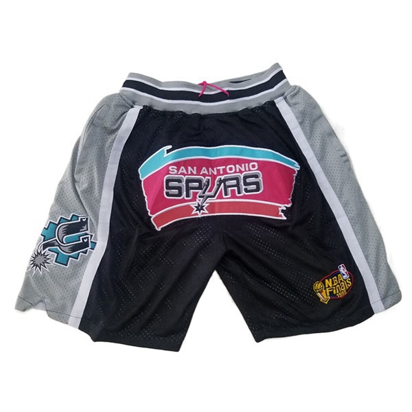 Shorts NBA San Antonio Spurs Schwarz