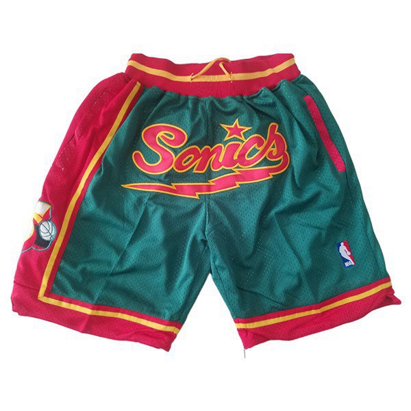 Shorts NBA Seattle Supersonics Grün