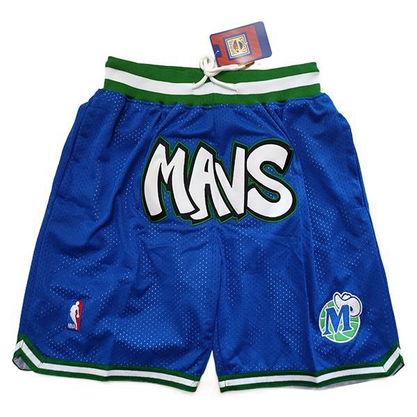 Shorts NBA Dallas Mavericks Blau